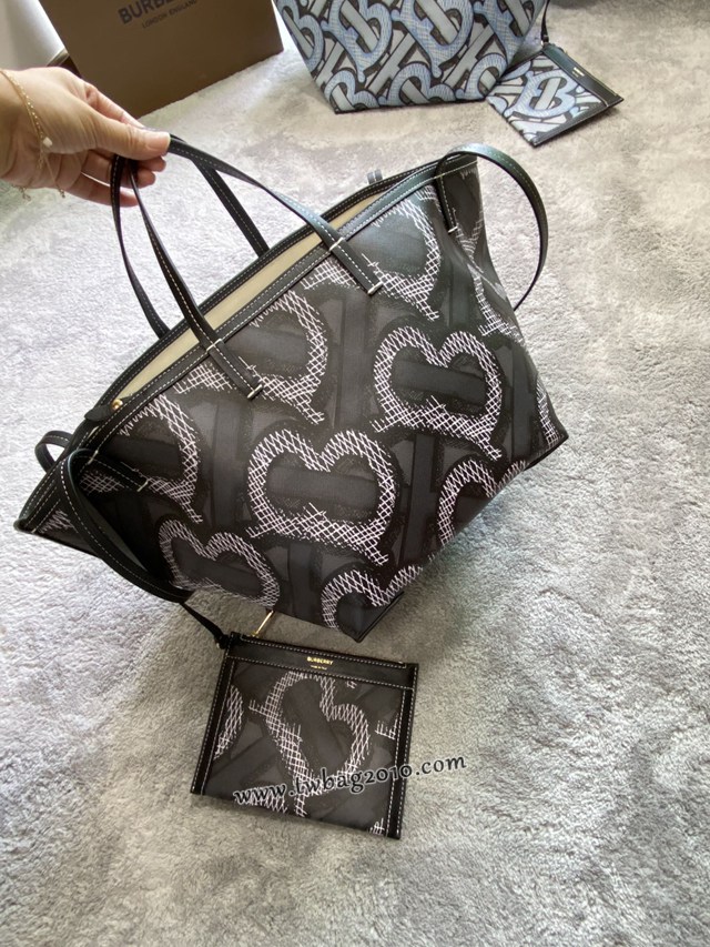 Burberry專門店新款沙灘托特包 巴寶莉女款手提購物袋購物包 yxb1066